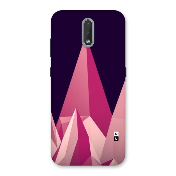 Pink Sharp Back Case for Nokia 2.3