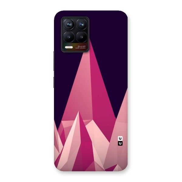 Pink Sharp Back Case for Realme 8