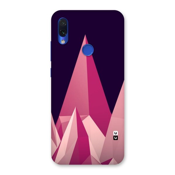 Pink Sharp Back Case for Redmi Note 7