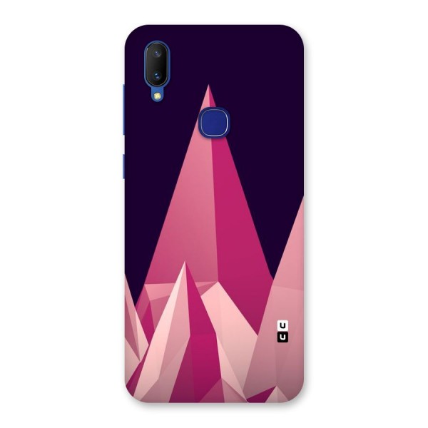 Pink Sharp Back Case for Vivo V11