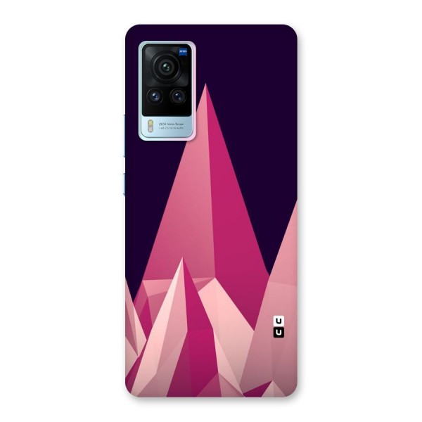 Pink Sharp Back Case for Vivo X60 Pro