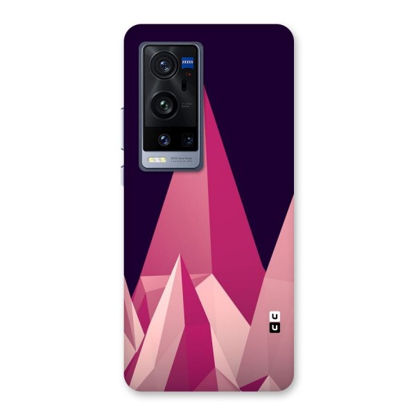 Pink Sharp Back Case for Vivo X60 Pro Plus