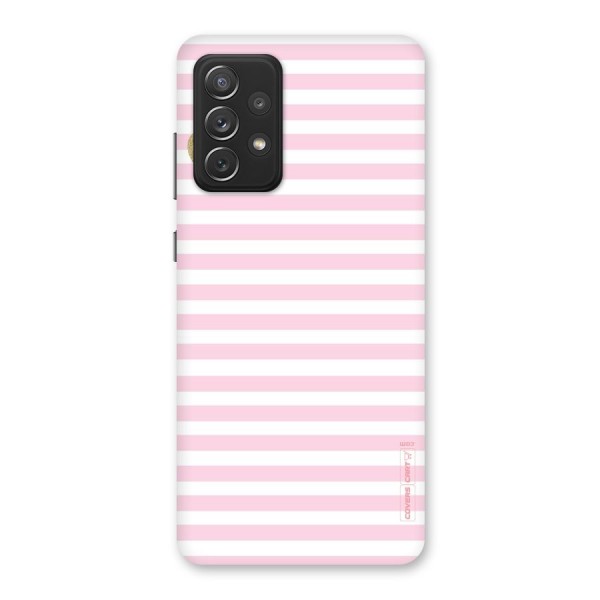 Pink Stripes Back Case for Galaxy A72