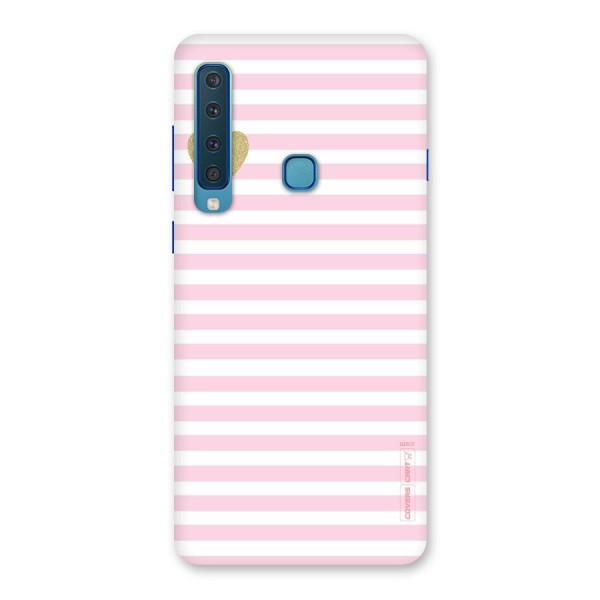 Pink Stripes Back Case for Galaxy A9 (2018)