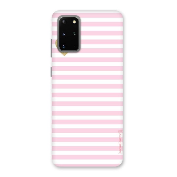 Pink Stripes Back Case for Galaxy S20 Plus