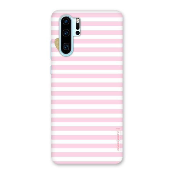 Pink Stripes Back Case for Huawei P30 Pro