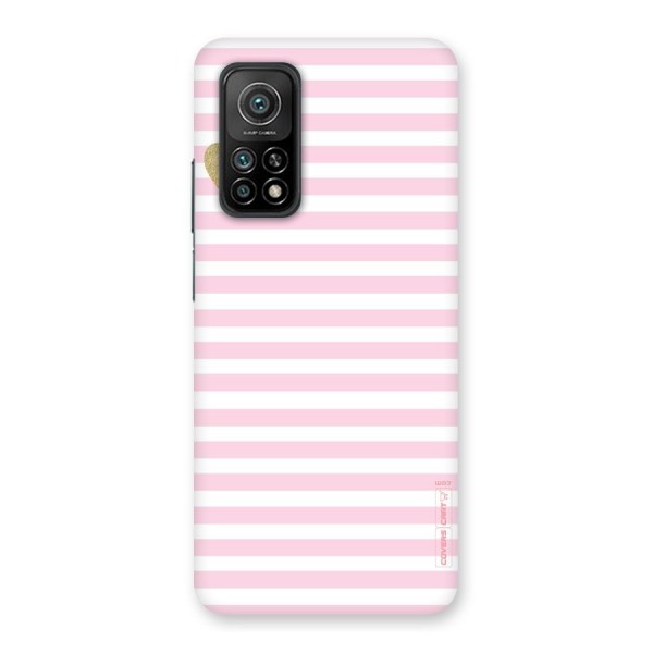 Pink Stripes Back Case for Mi 10T Pro 5G