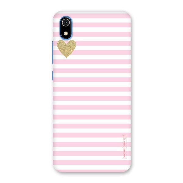 Pink Stripes Back Case for Redmi 7A