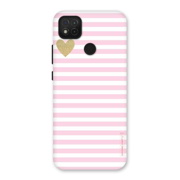 Pink Stripes Back Case for Redmi 9C