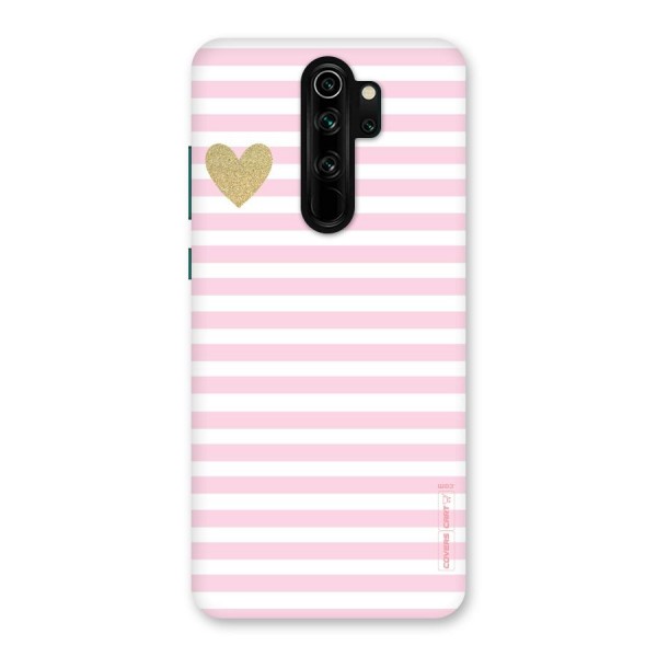 Pink Stripes Back Case for Redmi Note 8 Pro