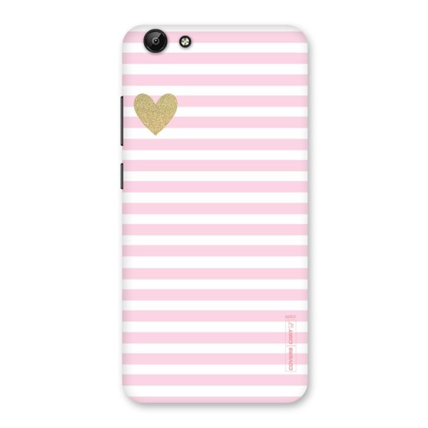 Pink Stripes Back Case for Vivo Y69