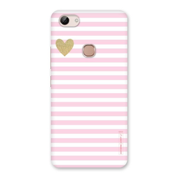 Pink Stripes Back Case for Vivo Y83