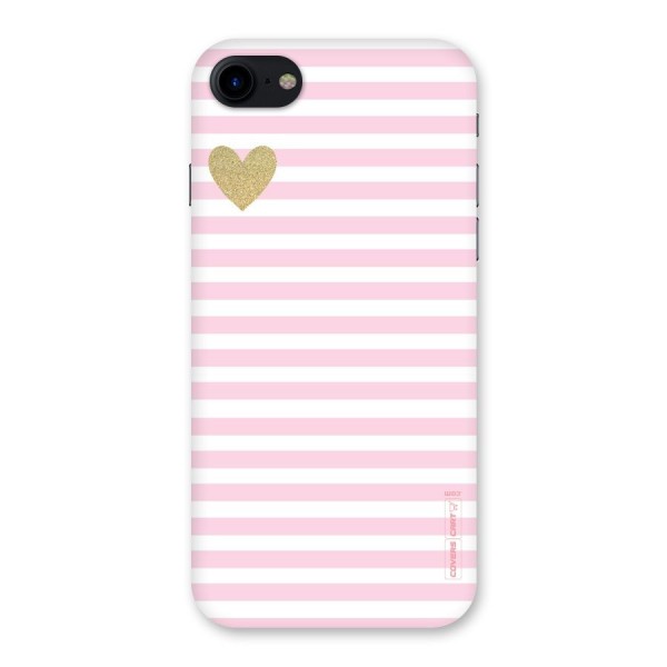 Pink Stripes Back Case for iPhone SE 2020