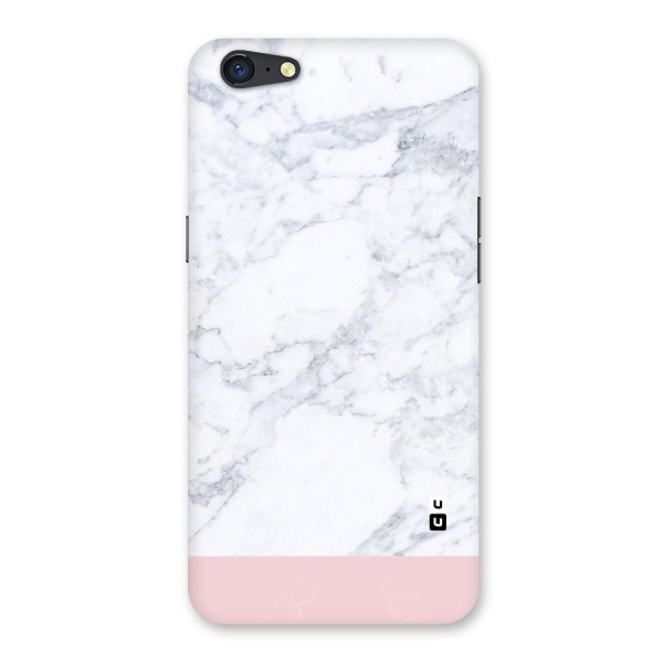 Pink White Merge Marble Back Case for Oppo A71