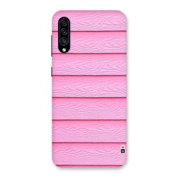 Pink Wood Back Case for Galaxy A30s