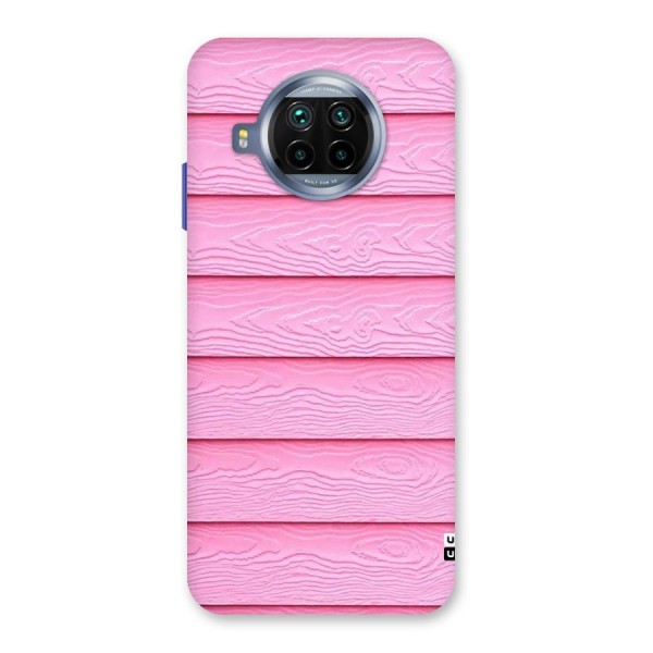 Pink Wood Back Case for Mi 10i