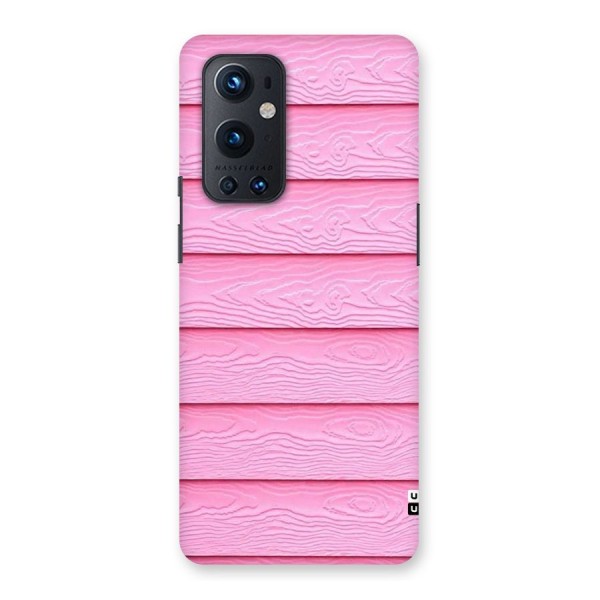 Pink Wood Back Case for OnePlus 9 Pro