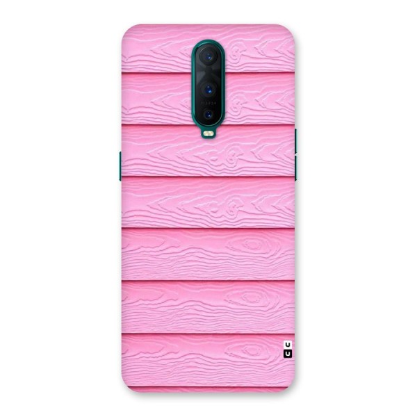 Pink Wood Back Case for Oppo R17 Pro