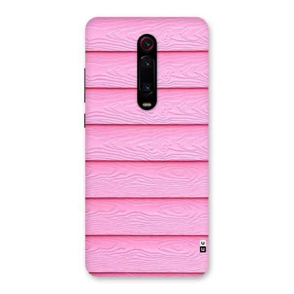 Pink Wood Back Case for Redmi K20 Pro