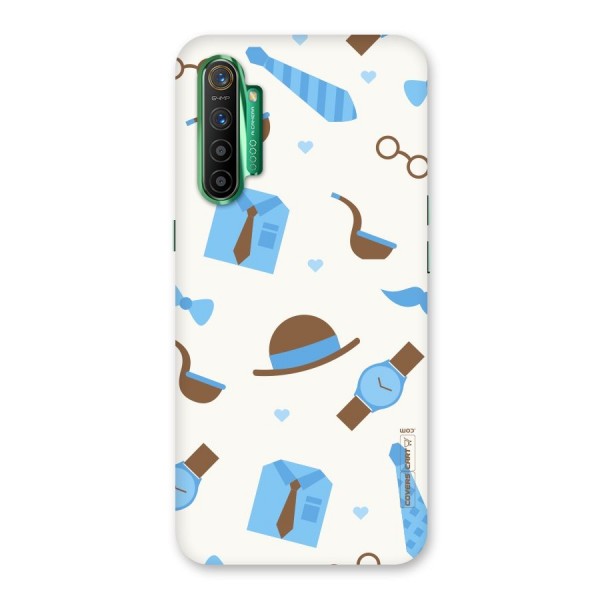 Pipe Hat Watch Pattern Back Case for Realme X2