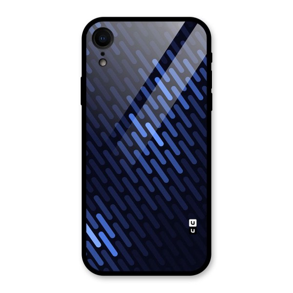 Pipe Shades Pattern Printed Glass Back Case for XR