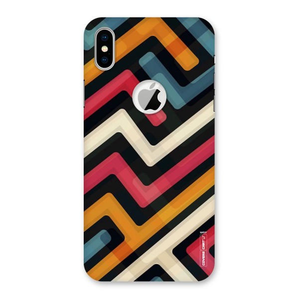 Pipelines Back Case for iPhone XS Logo Cut