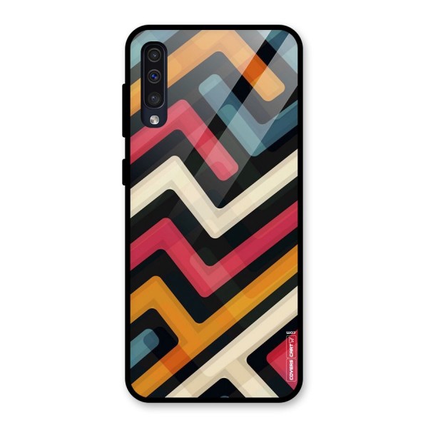 Pipelines Glass Back Case for Galaxy A50