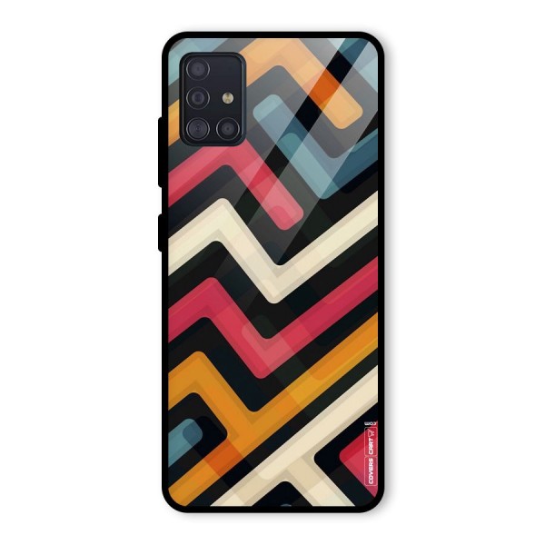 Pipelines Glass Back Case for Galaxy A51