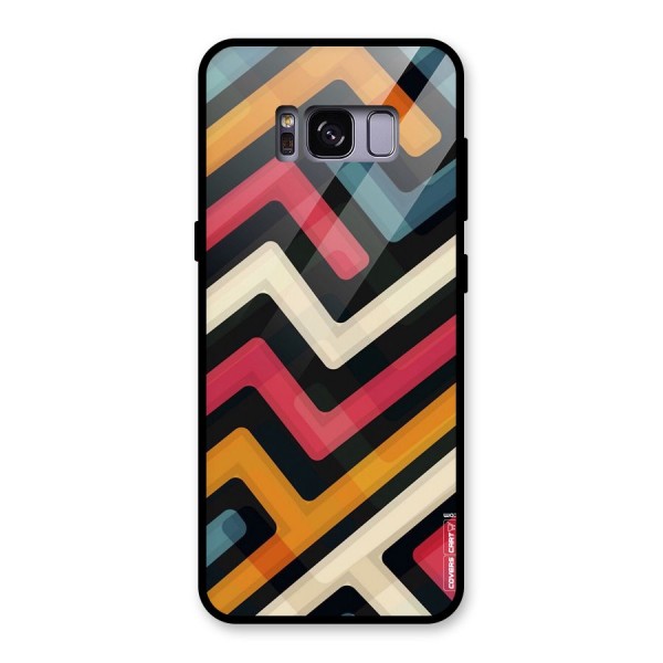 Pipelines Glass Back Case for Galaxy S8