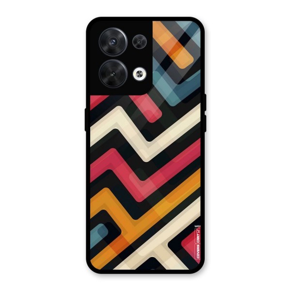 Pipelines Glass Back Case for Oppo Reno8 5G