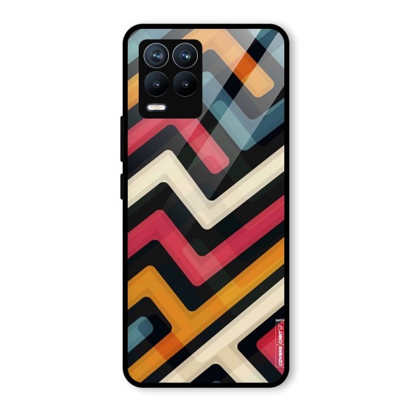 Pipelines Glass Back Case for Realme 8 Pro