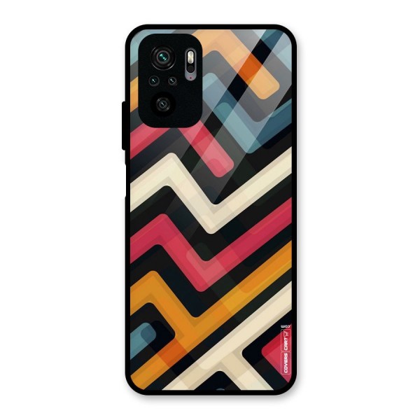 Pipelines Glass Back Case for Redmi Note 10