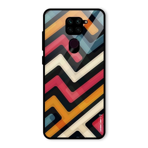 Pipelines Glass Back Case for Redmi Note 9