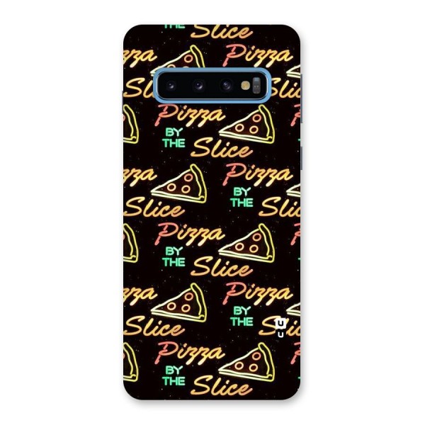 Pizza By Slice Back Case for Galaxy S10