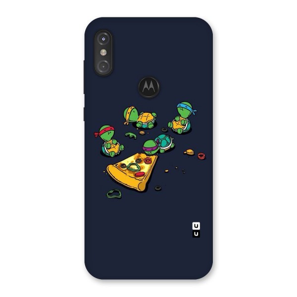 Pizza Overload Back Case for Motorola One Power