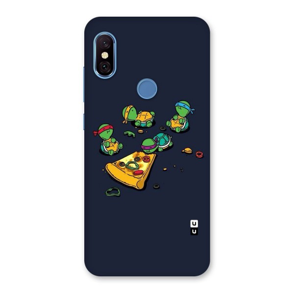 Pizza Overload Back Case for Redmi Note 6 Pro