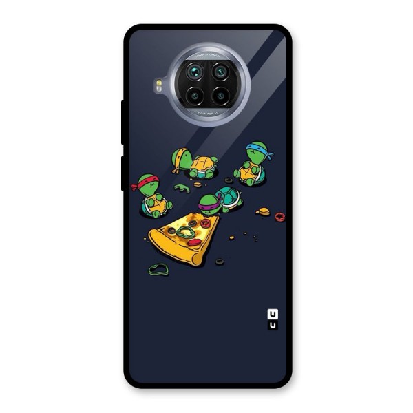 Pizza Overload Glass Back Case for Mi 10i