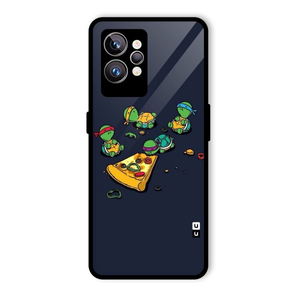 Pizza Overload Glass Back Case for Realme GT2 Pro