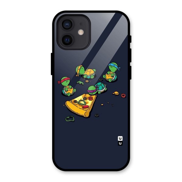 Pizza Overload Glass Back Case for iPhone 12