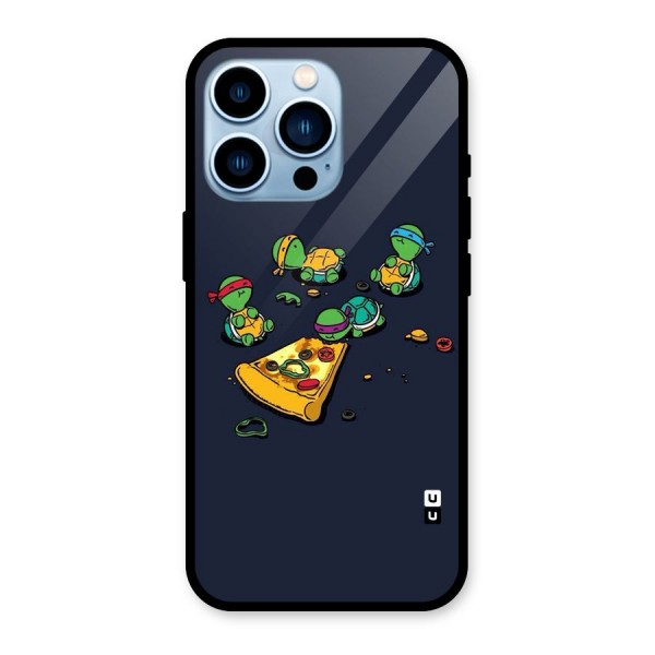 Pizza Overload Glass Back Case for iPhone 13 Pro