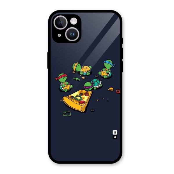 Pizza Overload Glass Back Case for iPhone 14 Plus