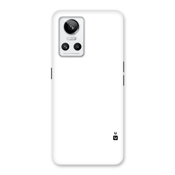 Plain White Back Case for Realme GT Neo 3