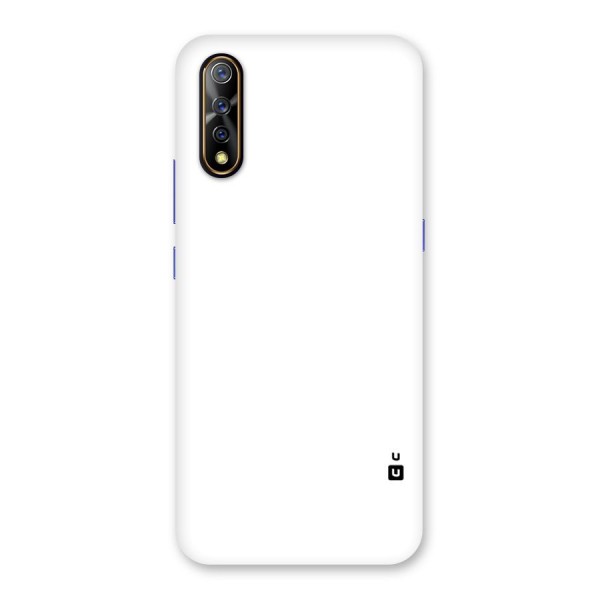 Plain White Back Case for Vivo Z1x