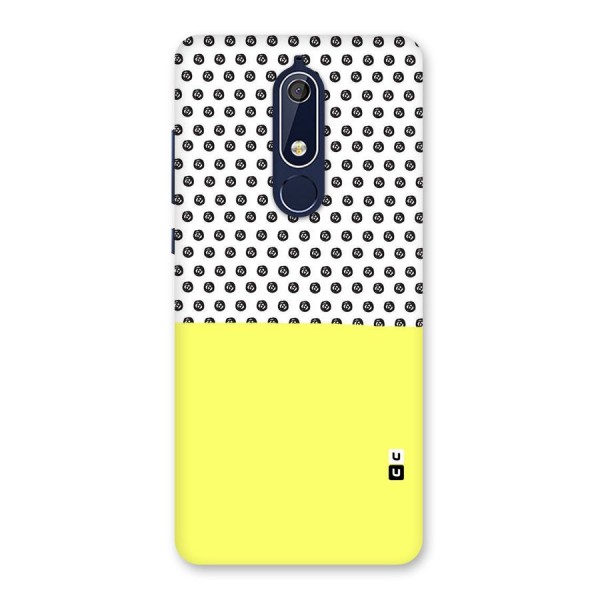 Plain and Pattern Back Case for Nokia 5.1