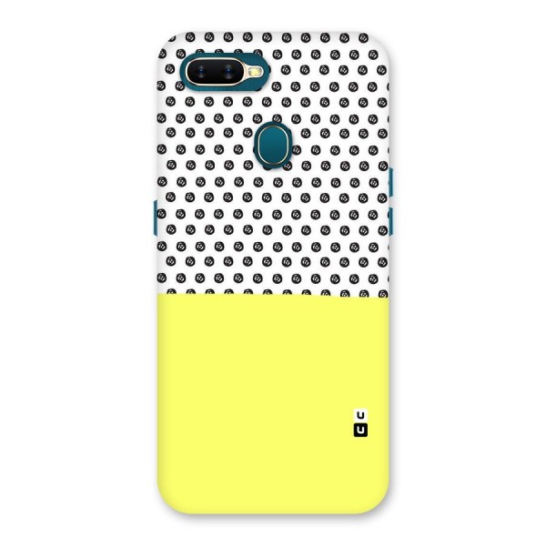 Plain and Pattern Back Case for Oppo A12