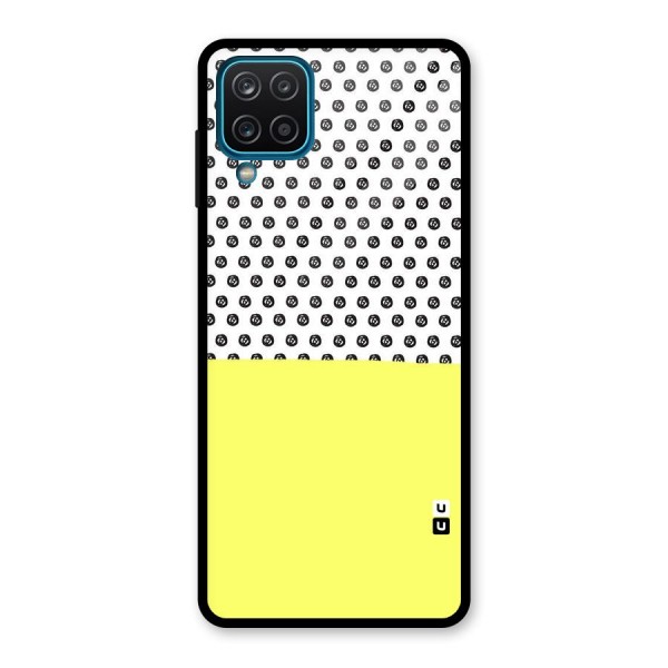 Plain and Pattern Glass Back Case for Galaxy A12