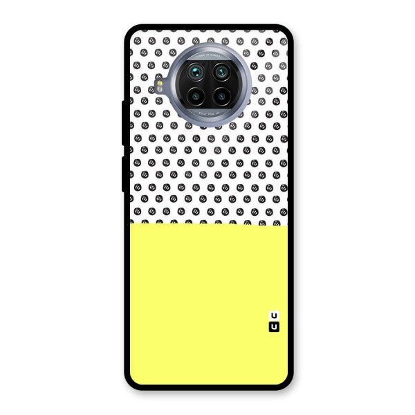 Plain and Pattern Glass Back Case for Mi 10i