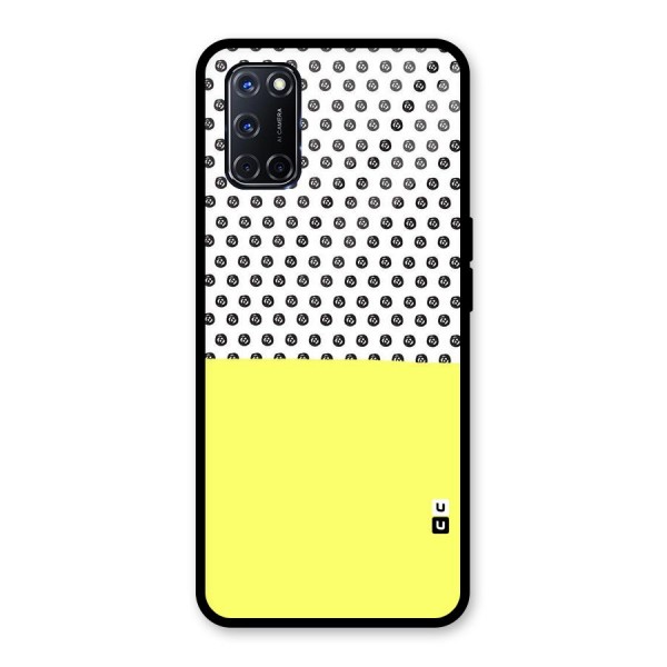 Plain and Pattern Glass Back Case for Oppo A52