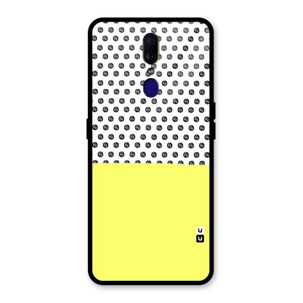 Plain and Pattern Glass Back Case for Oppo F11