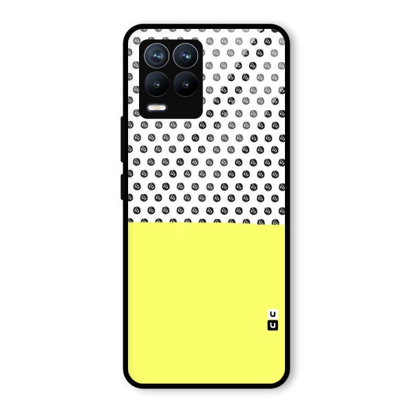 Plain and Pattern Glass Back Case for Realme 8